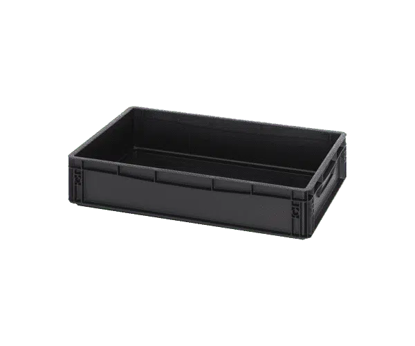 ESD Stackable Container/Stackable container for electronics/ ESD plastic container