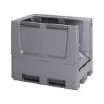 Stor fällbar container G-1208-2, 1200x800x1000 mm