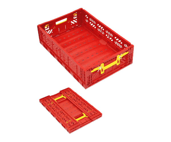 Foldable plastic box FV series/ Pliable plastic box/ FV series folding plastic container/ box/ tote