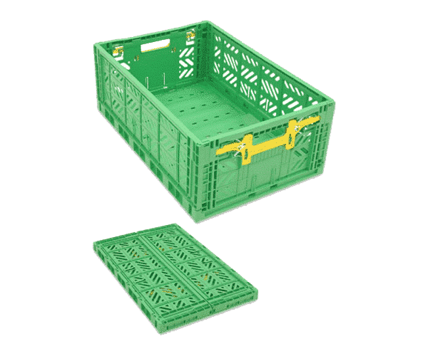 Fällbar låda för frukt och grönsaker 600x400x220 mm