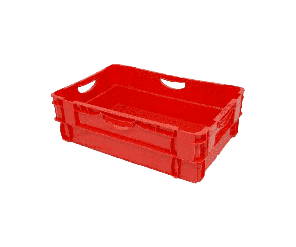 Trav- och stapelbar låda R-6419, 600x400x190 mm