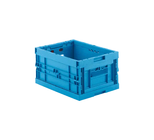 Collapsible plastic container/ Foldable plastic container/ Space saving plastic container/box/ tote
