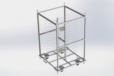 Customized metal racks/ Racks in special sizes made of metal/ Storage metal racks