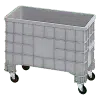 Rigid pallet container/ Solid pallet container with legs