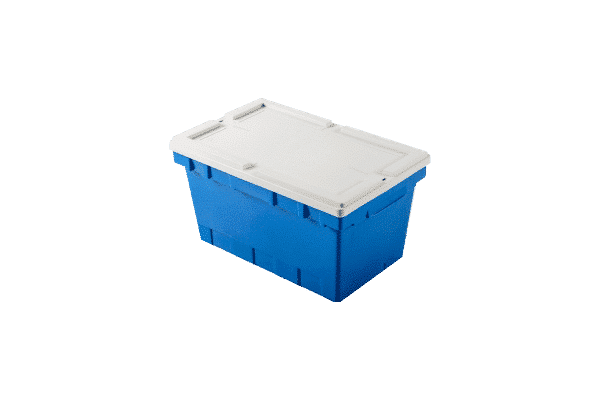 Shipping tote/ shipping box with lid/ Secure shipping tote/ box/ container