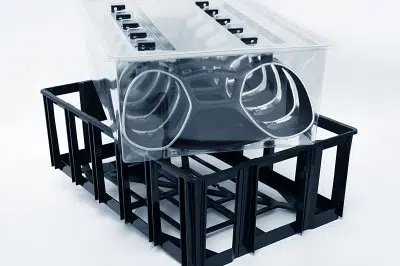 Thermoformed trays/ custom sized thermoformed products