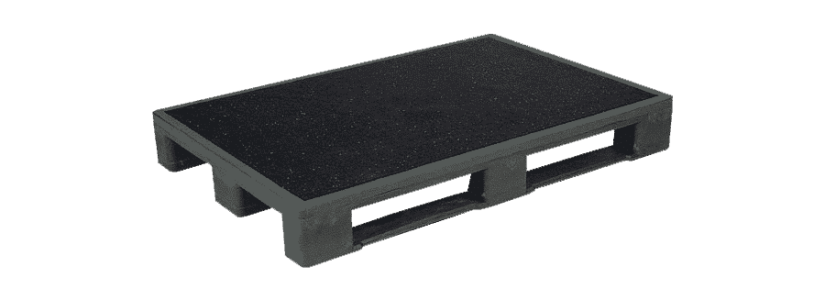 plastic pallets with anti-slip coating