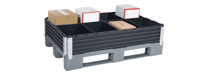 plastic pallet collars help your company reduce shipping costs